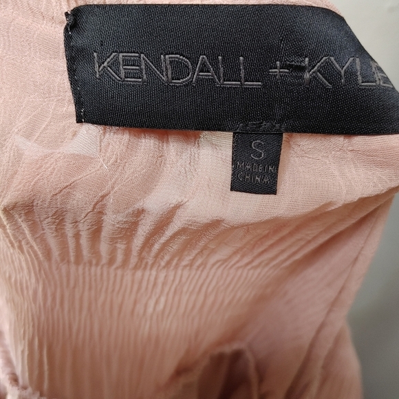 KENDALL + Kylie pink ruffle blouse S - Picture 11 of 11